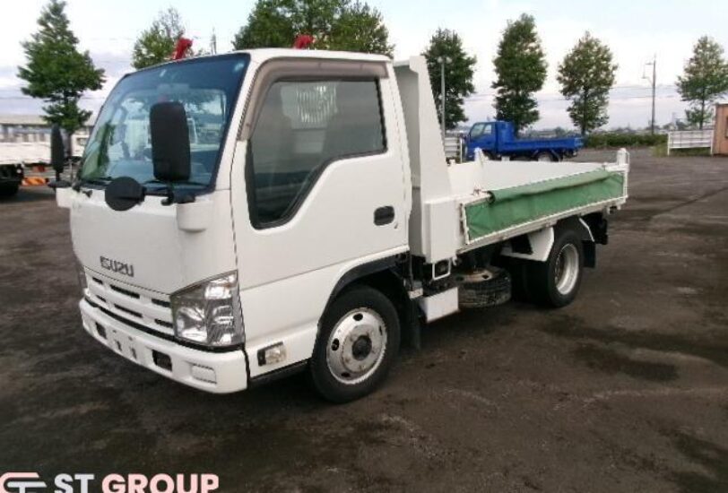 Used Isuzu Elf Flatbed Truck