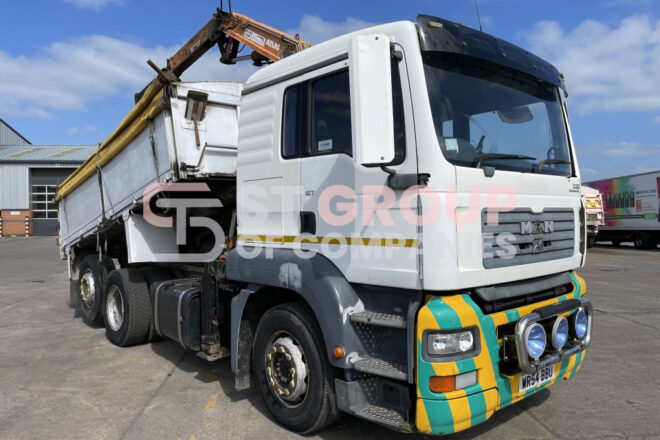 Used 2004 MAN TGA 26.350 6X2 Dump Truck